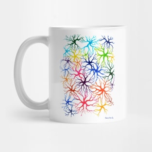 Colorful neural network Mug